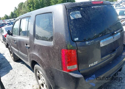 2012 Honda Pilot Lx из США, поврежденный, VIN 5FNYF3H27CB002097